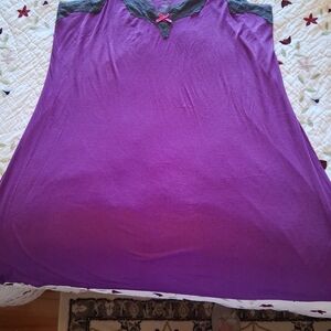 Apt. 9 Purple Lace-Trim Sleep Chemise